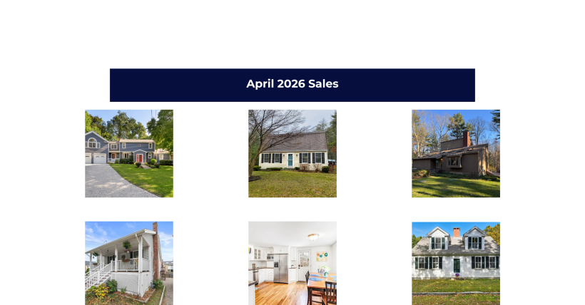 Charles King Group April 2026 Closings | Norwell, Scituate, Hull, Duxbury & Falmouth
